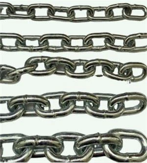 DIN766 Lanac zavarenih čeličnih spojeva kratkih veza