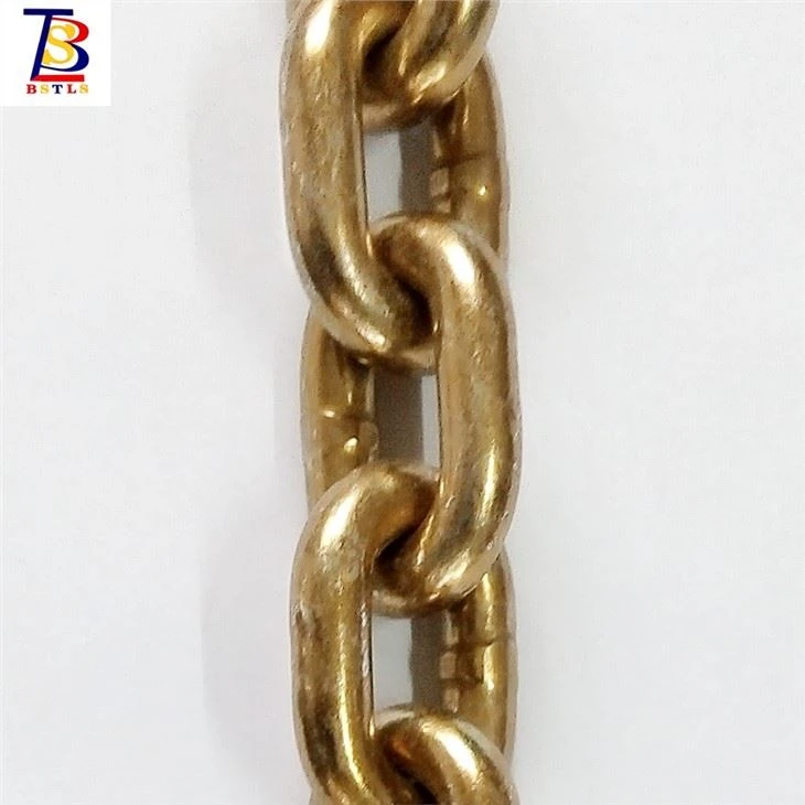 Zinc Plated Grade 80 Load Chain For Lifting Chain Hoist