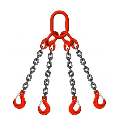G80 G100 Industrial Alloy Steel Drum Lifter Lifting Chain Sling